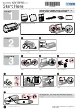 Preview for 1 page of Epson Stylus S21 Series Quick Start Manual