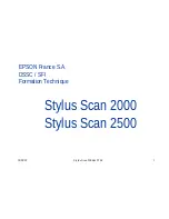 Preview for 228 page of Epson Stylus Scan 2000 Service Manual