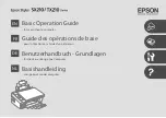 Preview for 1 page of Epson Stylus SX210 Series Basic Operation Manual