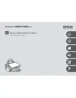 Epson Stylus SX400 Series Basic Operation Manual preview