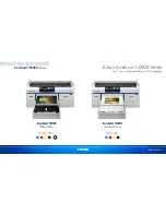 Предварительный просмотр 8 страницы Epson SureColor F2000 Series Specifications