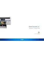 Предварительный просмотр 13 страницы Epson SureColor F2000 Series Specifications