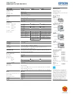 Preview for 4 page of Epson SURECOLOR SC-T3070 Specifications