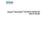 Epson SureColor T2170 User Manual preview