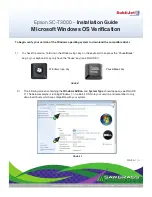 Preview for 3 page of Epson SureColor T3000 Installation Manual