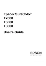 Epson SureColor T3000 User Manual предпросмотр