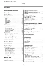 Preview for 3 page of Epson SureLab SL-D830 Operation Manual