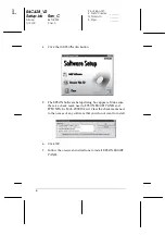 Preview for 9 page of Epson SylusScan 2000 Setup Manual