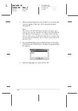 Preview for 13 page of Epson SylusScan 2000 Setup Manual