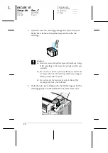 Preview for 29 page of Epson SylusScan 2000 Setup Manual