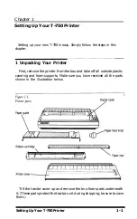 Preview for 8 page of Epson T-750 User Manual