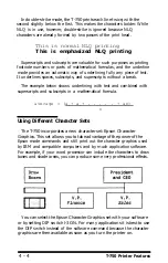 Preview for 47 page of Epson T-750 User Manual