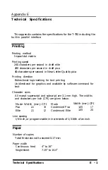 Preview for 142 page of Epson T-750 User Manual