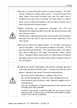 Preview for 35 page of Epson T3 Series Safety And Installation