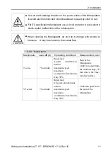 Preview for 73 page of Epson T3 Series Safety And Installation