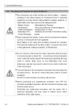 Preview for 122 page of Epson T3 Series Safety And Installation