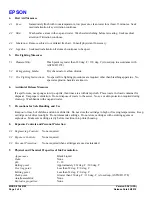 Предварительный просмотр 2 страницы Epson T549100 Material Safety Data Sheet