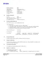 Preview for 3 page of Epson T549500 Material Safety Data Sheet