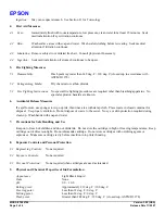 Предварительный просмотр 2 страницы Epson T605700 Material Safety Data Sheet