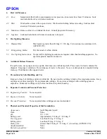 Предварительный просмотр 2 страницы Epson T606600 Material Safety Data Sheet