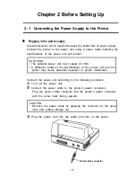 Preview for 12 page of Epson TM-290-II Operator'S Manual