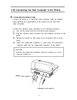 Preview for 13 page of Epson TM-290-II Operator'S Manual