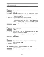 Preview for 26 page of Epson TM-290-II Operator'S Manual