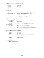 Preview for 54 page of Epson TM-290-II Operator'S Manual