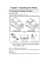 Preview for 8 page of Epson TM-300A Operator'S Manual