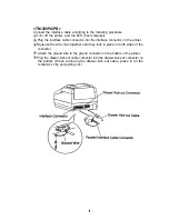 Preview for 14 page of Epson TM-300A Operator'S Manual