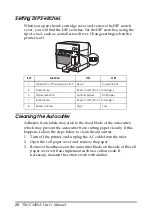 Preview for 20 page of Epson TM-C3400A User Manual