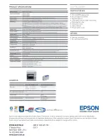 Preview for 2 page of Epson TM-C3400BK Datasheet