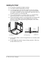 Preview for 8 page of Epson TM-C610 User Manual