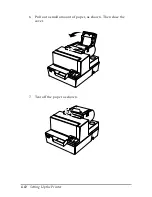 Preview for 27 page of Epson TM-H5000 Operator'S Manual