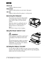 Preview for 6 page of Epson TM-H5000II series User Manual