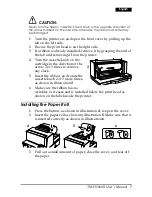 Preview for 7 page of Epson TM-H5000II series User Manual