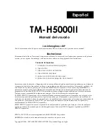 Preview for 61 page of Epson TM-H5000II series User Manual