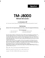 Preview for 57 page of Epson TM-J8000 User Manual