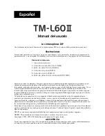 Preview for 38 page of Epson TM-L60 II User Manual