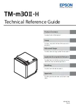 Epson TM-m30II Technical Reference Manual preview