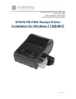 Epson TM-P60II Installation Manual preview