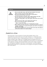 Preview for 5 page of Epson TM-S9000MJ Technical Reference Manual