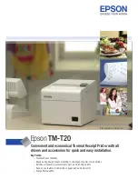 Epson TM-T20 Brochure preview