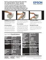 Предварительный просмотр 2 страницы Epson TM-T20 Brochure