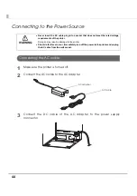 Preview for 44 page of Epson TM-T20II Technical Reference Manual