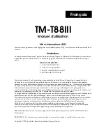 Preview for 27 page of Epson TM-T88III - B/W Inkjet Printer User Manual