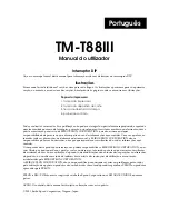 Preview for 35 page of Epson TM-T88III - B/W Inkjet Printer User Manual