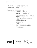 Preview for 13 page of Epson TM-T88III series Specification