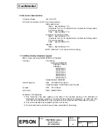 Preview for 18 page of Epson TM-T88III series Specification