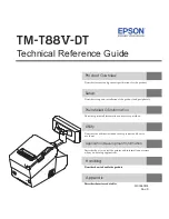 Preview for 1 page of Epson TM-T88V-DT Technical Reference Manual